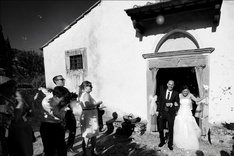 Catholic wedding ceremony in Tuscany, photo 2