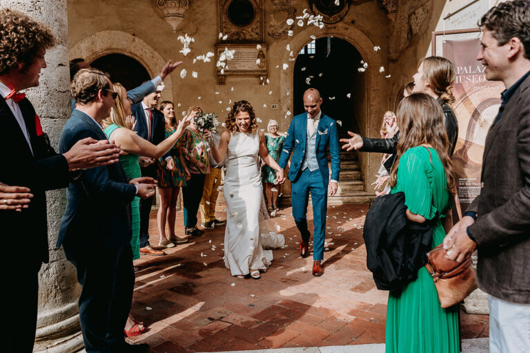 Wedding in Pienza, photo 1